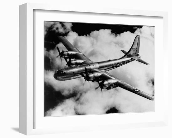 Boeing B-50A Superfortress in Flight-null-Framed Photographic Print