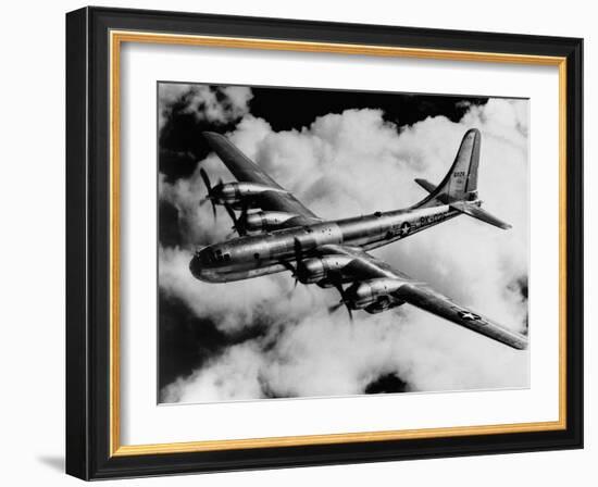 Boeing B-50A Superfortress in Flight-null-Framed Photographic Print