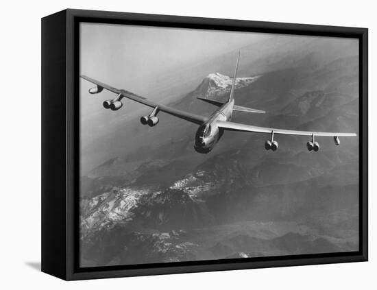 Boeing B-52 Stratofortress in Flight-null-Framed Premier Image Canvas