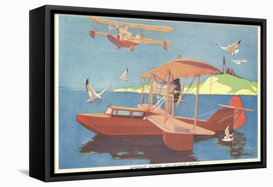 Boeing Model 204 Flying Boat-null-Framed Stretched Canvas