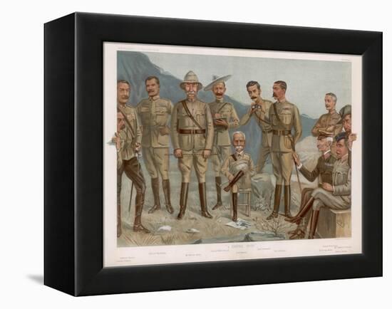 Boer, British Generals-Leslie Ward-Framed Stretched Canvas