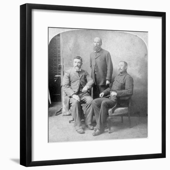 Boer Commanders, South Africa, Boer War, 1902-Underwood & Underwood-Framed Giclee Print