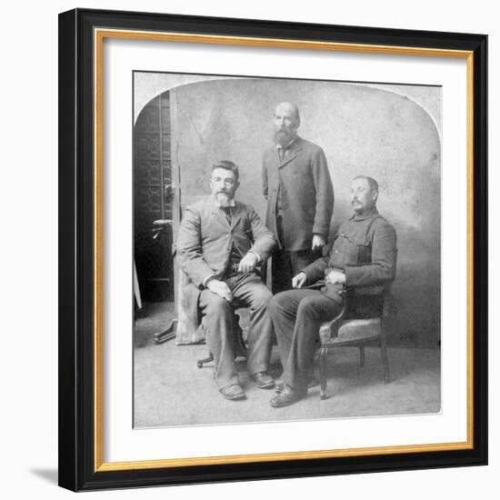 Boer Commanders, South Africa, Boer War, 1902-Underwood & Underwood-Framed Giclee Print