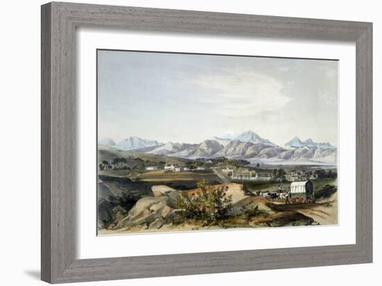 Boer Settlement-George French Angas-Framed Giclee Print