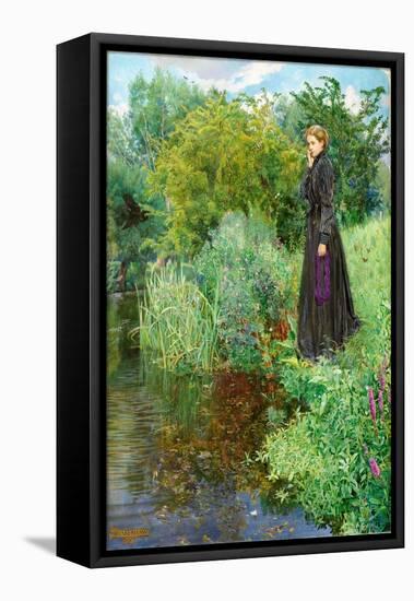 Boer War, 1900 - 'Last Summer Things Were Greener', 1901 (Oil on Canvas)-John Byam Liston Shaw-Framed Premier Image Canvas