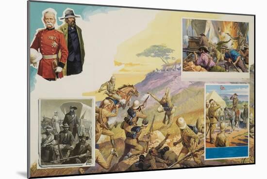 Boer War-Severino Baraldi-Mounted Giclee Print
