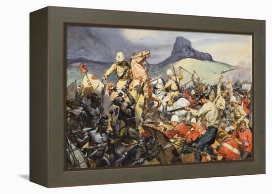 Boers and Natives-McConnell-Framed Premier Image Canvas