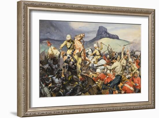 Boers and Natives-McConnell-Framed Giclee Print