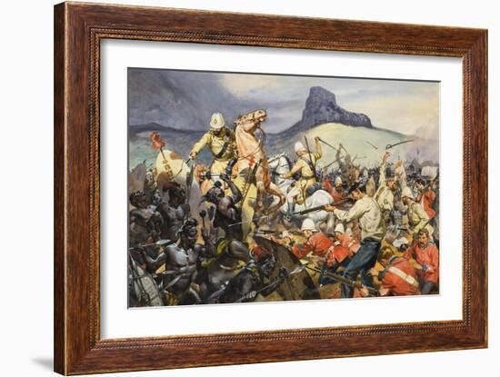 Boers and Natives-McConnell-Framed Giclee Print