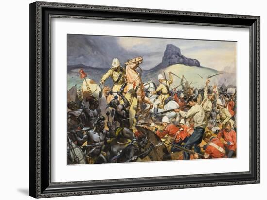 Boers and Natives-McConnell-Framed Giclee Print