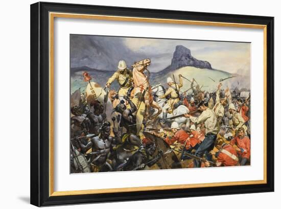 Boers and Natives-McConnell-Framed Giclee Print