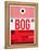 BOG Bogota Luggage Tag I-NaxArt-Framed Stretched Canvas