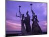 Bogativa Statue, San Juan, Puerto Rico-Greg Johnston-Mounted Photographic Print