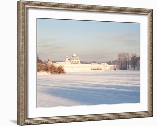 Bogorodichno-Uspenskij Monastery, Tikhvin, Leningrad Region, Russia-Nadia Isakova-Framed Photographic Print