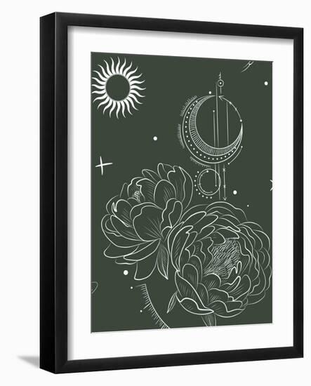 Bohemian Astrology-Jesse Keith-Framed Art Print