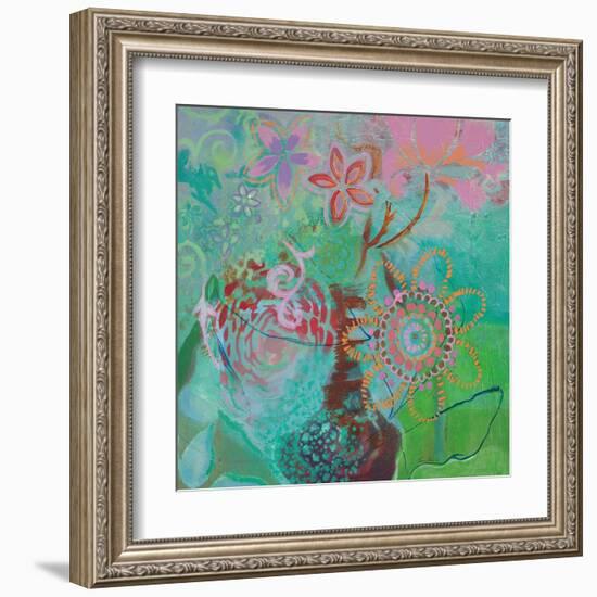 Bohemian Blooms-Jeanne Wassenaar-Framed Art Print