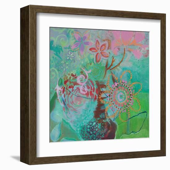 Bohemian Blooms-Jeanne Wassenaar-Framed Art Print