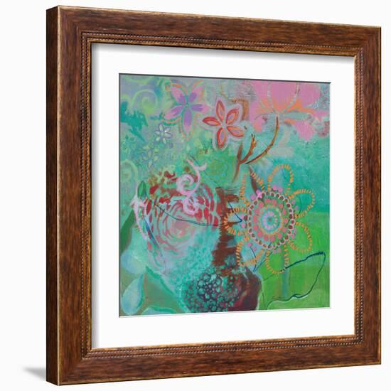 Bohemian Blooms-Jeanne Wassenaar-Framed Art Print