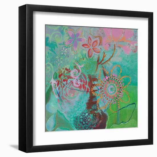 Bohemian Blooms-Jeanne Wassenaar-Framed Art Print