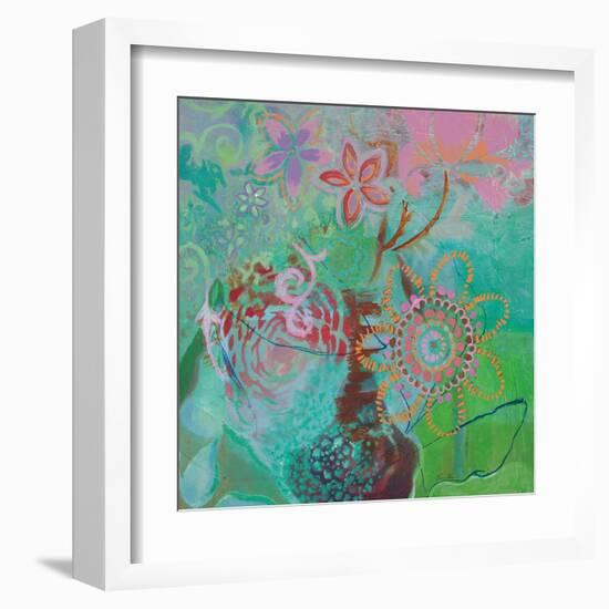 Bohemian Blooms-Jeanne Wassenaar-Framed Art Print