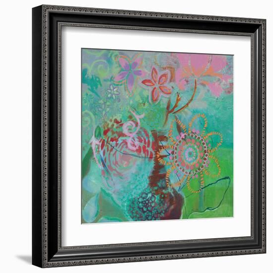 Bohemian Blooms-Jeanne Wassenaar-Framed Art Print