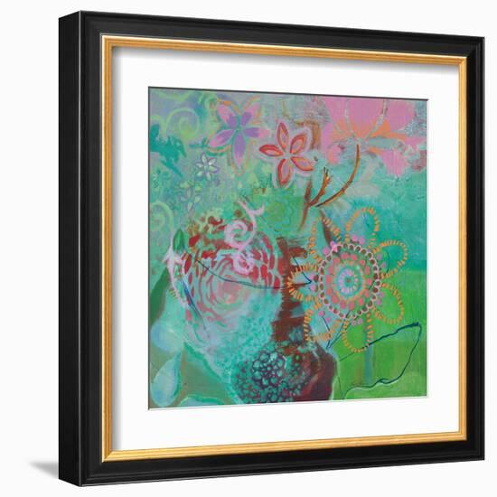 Bohemian Blooms-Jeanne Wassenaar-Framed Art Print