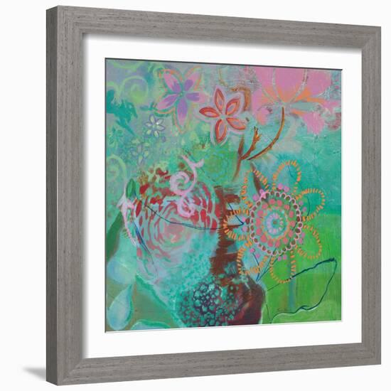 Bohemian Blooms-Jeanne Wassenaar-Framed Art Print