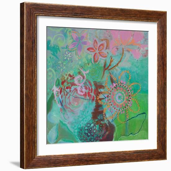 Bohemian Blooms-Jeanne Wassenaar-Framed Art Print