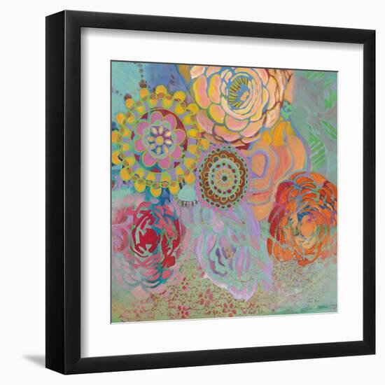 Bohemian Blossoms-Jeanne Wassenaar-Framed Art Print