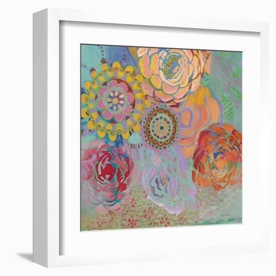 Bohemian Blossoms-Jeanne Wassenaar-Framed Art Print