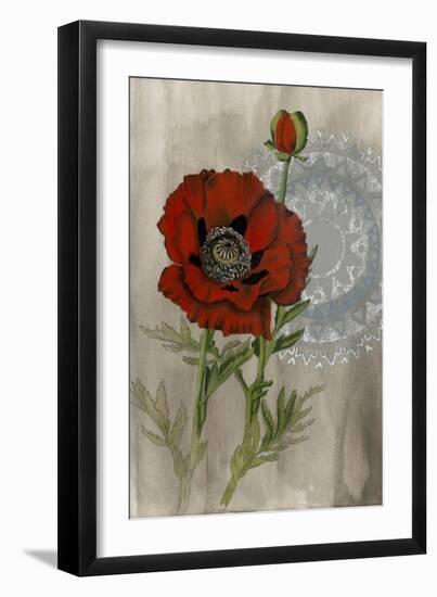 Bohemian Botanical III-Naomi McCavitt-Framed Art Print