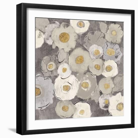 Bohemian Bouquet II Neutral-Silvia Vassileva-Framed Art Print