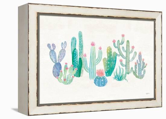 Bohemian Cactus I-Mary Urban-Framed Stretched Canvas