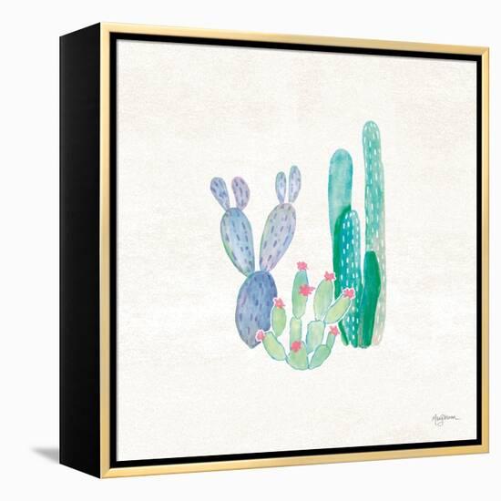 Bohemian Cactus II-Mary Urban-Framed Stretched Canvas