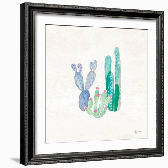 Bohemian Cactus II-Mary Urban-Framed Premium Giclee Print