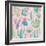 Bohemian Cactus Step 01B-Mary Urban-Framed Art Print