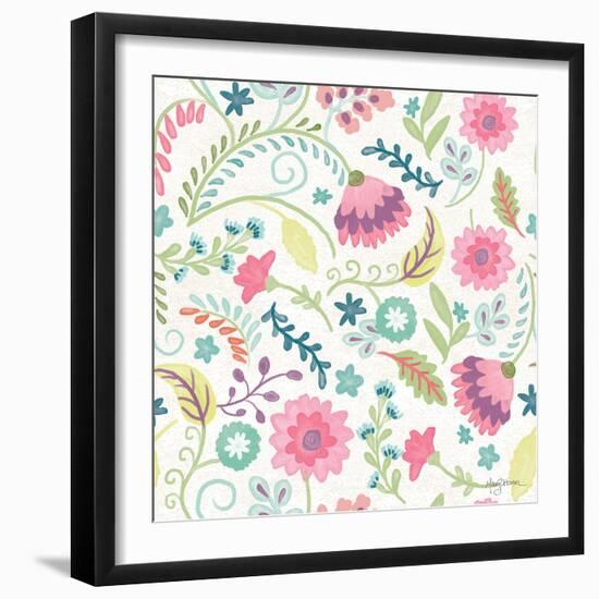 Bohemian Cactus Step 02A-Mary Urban-Framed Art Print