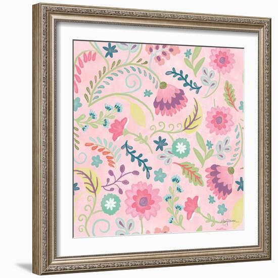 Bohemian Cactus Step 02B-Mary Urban-Framed Art Print