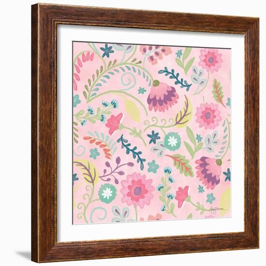 Bohemian Cactus Step 02B-Mary Urban-Framed Art Print