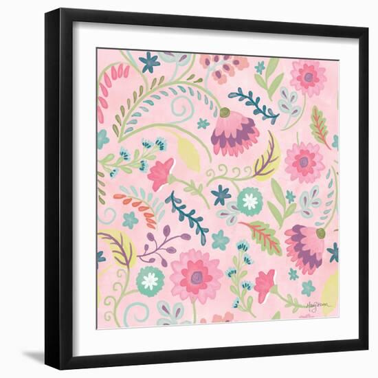 Bohemian Cactus Step 02B-Mary Urban-Framed Art Print