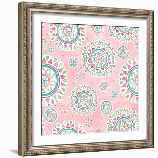 Bohemian Cactus Step 03B-Mary Urban-Framed Art Print