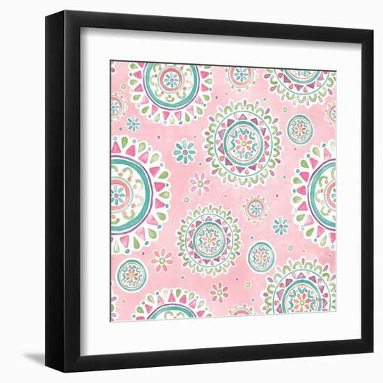 Bohemian Cactus Step 03B-Mary Urban-Framed Art Print