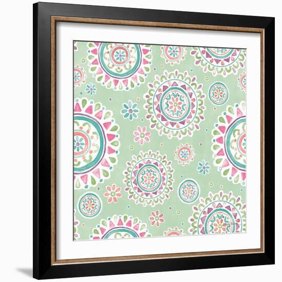 Bohemian Cactus Step 03C-Mary Urban-Framed Art Print