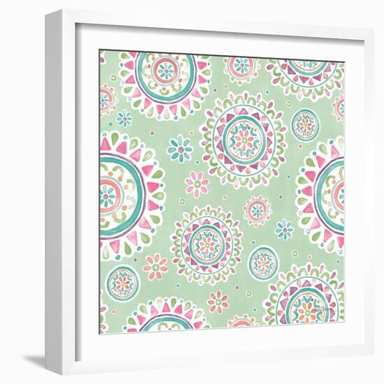 Bohemian Cactus Step 03C-Mary Urban-Framed Art Print