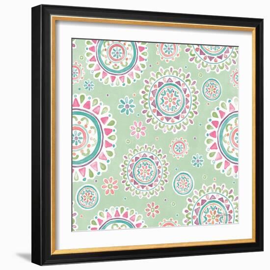 Bohemian Cactus Step 03C-Mary Urban-Framed Art Print