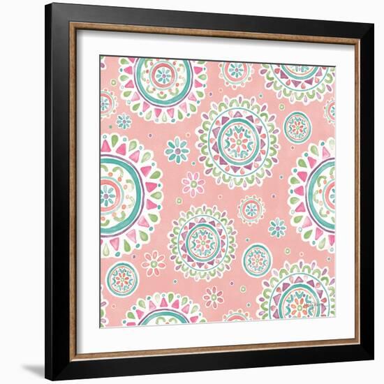 Bohemian Cactus Step 03D-Mary Urban-Framed Art Print