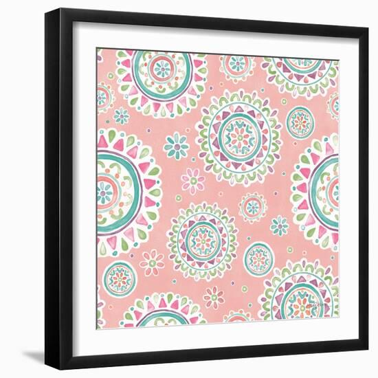 Bohemian Cactus Step 03D-Mary Urban-Framed Art Print