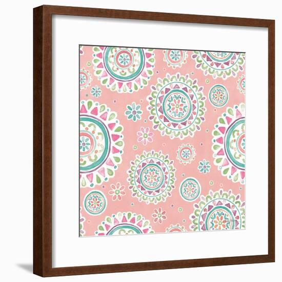 Bohemian Cactus Step 03D-Mary Urban-Framed Art Print