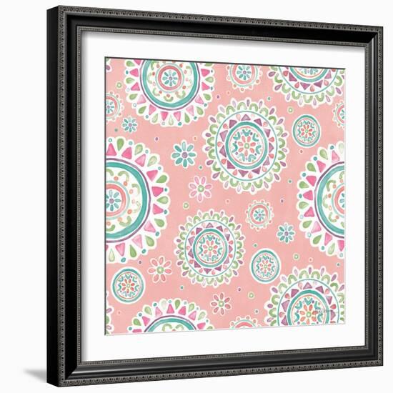 Bohemian Cactus Step 03D-Mary Urban-Framed Art Print