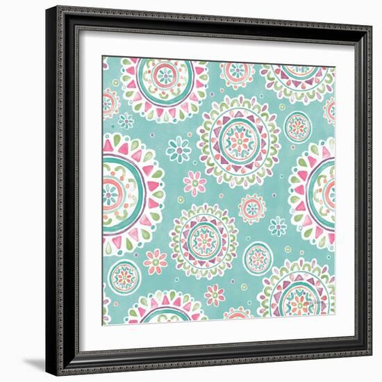 Bohemian Cactus Step 03E-Mary Urban-Framed Art Print